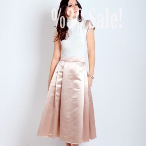 Satin-Skirt
